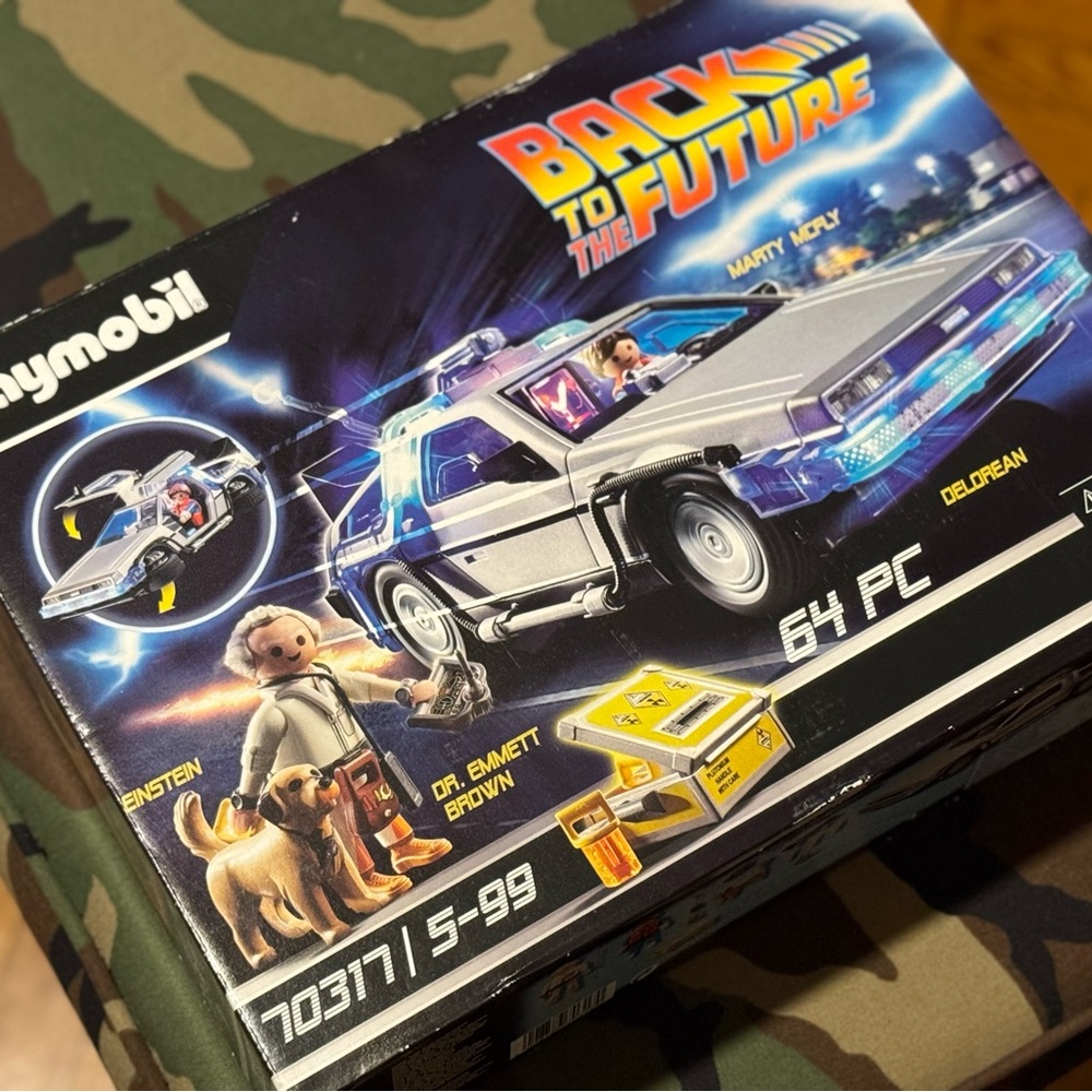 Playmobil Back to the Future DeLorean Set